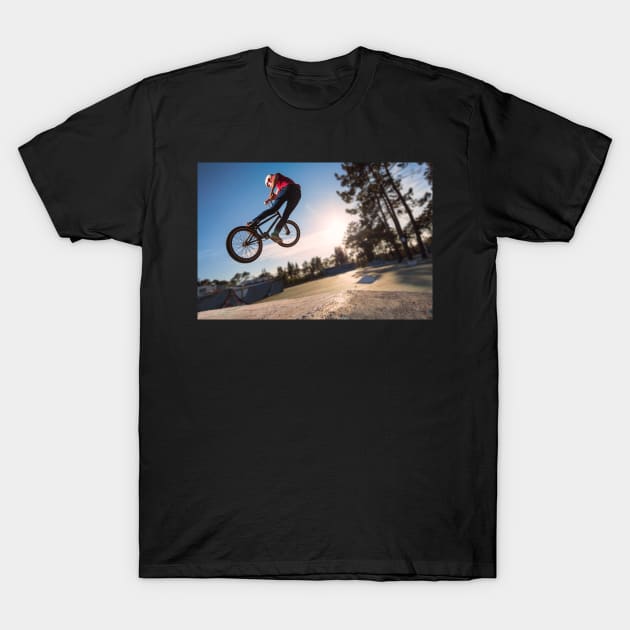 High BMX jump T-Shirt by homydesign